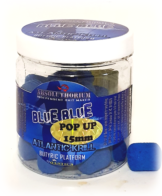 Pop up 80g Absoluthorium Blue Blue atlantic krill 15mm Pop up 80g Absoluthorium Blue Blue atlantic krill 15mm
